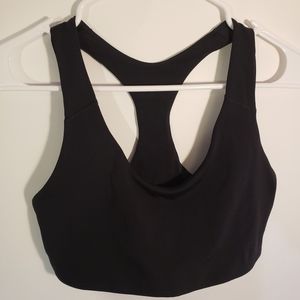 Old Navy Active Sports Bra Black Dry Fit Medium Gym Athletic Fittness Clothing